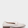 Hot Bonares Mocasines De Charol En Color Blanco Mocasines